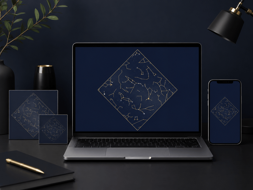 Free Star Map Generator by Date & Location | StarMapCo