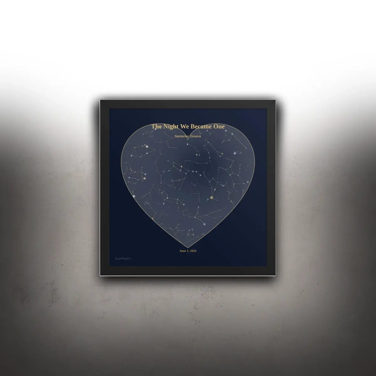 Framed print (14x14)